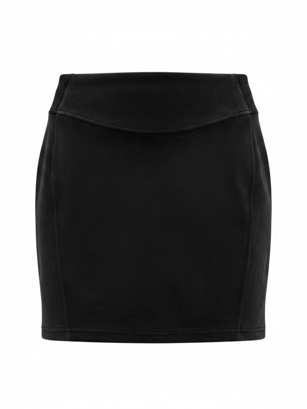 Lululemon Womens Scuba High-Rise Mini Skirt Velvet Black Sz XS Black W8AL9S NWT
